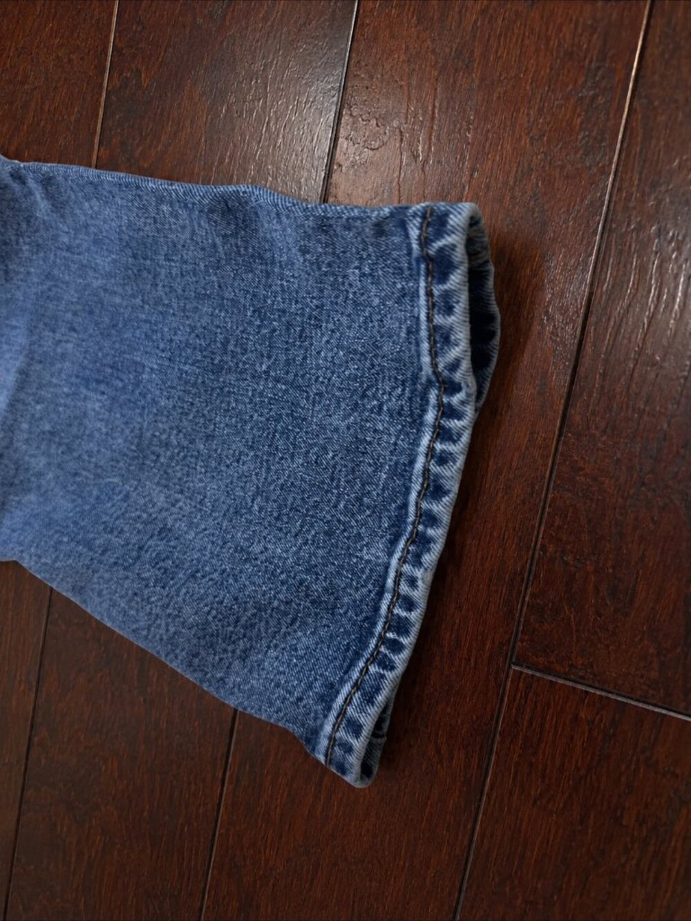 Levi's 541 Athletic Taper Jeans Men's 34x34 Medium Wash Blue Denim Stretch Zip F - Picture 5 of 5